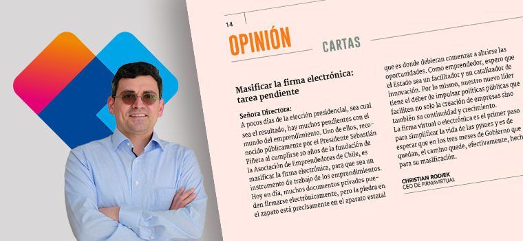 masificar la firma electrónica